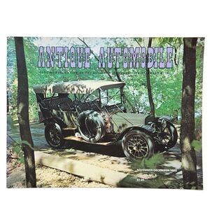 Antique Automobile 1972 Magazine November -December Volume 36 Issue 6